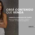 Creá contenido que venda