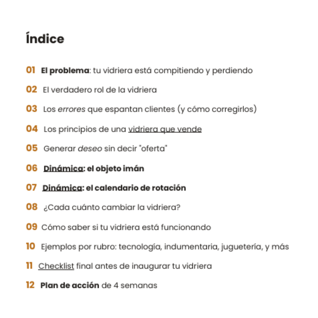 VENDÉ CON LA VIDRIERA DE TU LOCAL FÍSICO