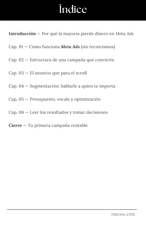 META ADS: publicitá estratégicamente